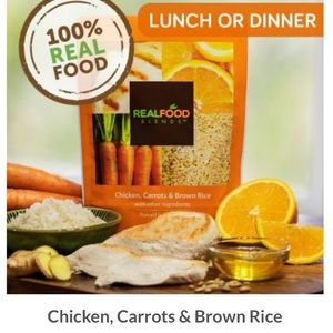 Real Food Blends Chicken Carrots & Brown Rice